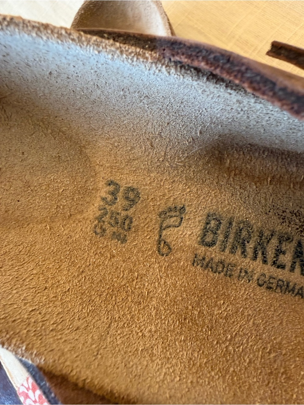 Birkenstock Arizona | Habana Oiled Leather with Copper Buckles - Size 39 - Picture 5 of 7